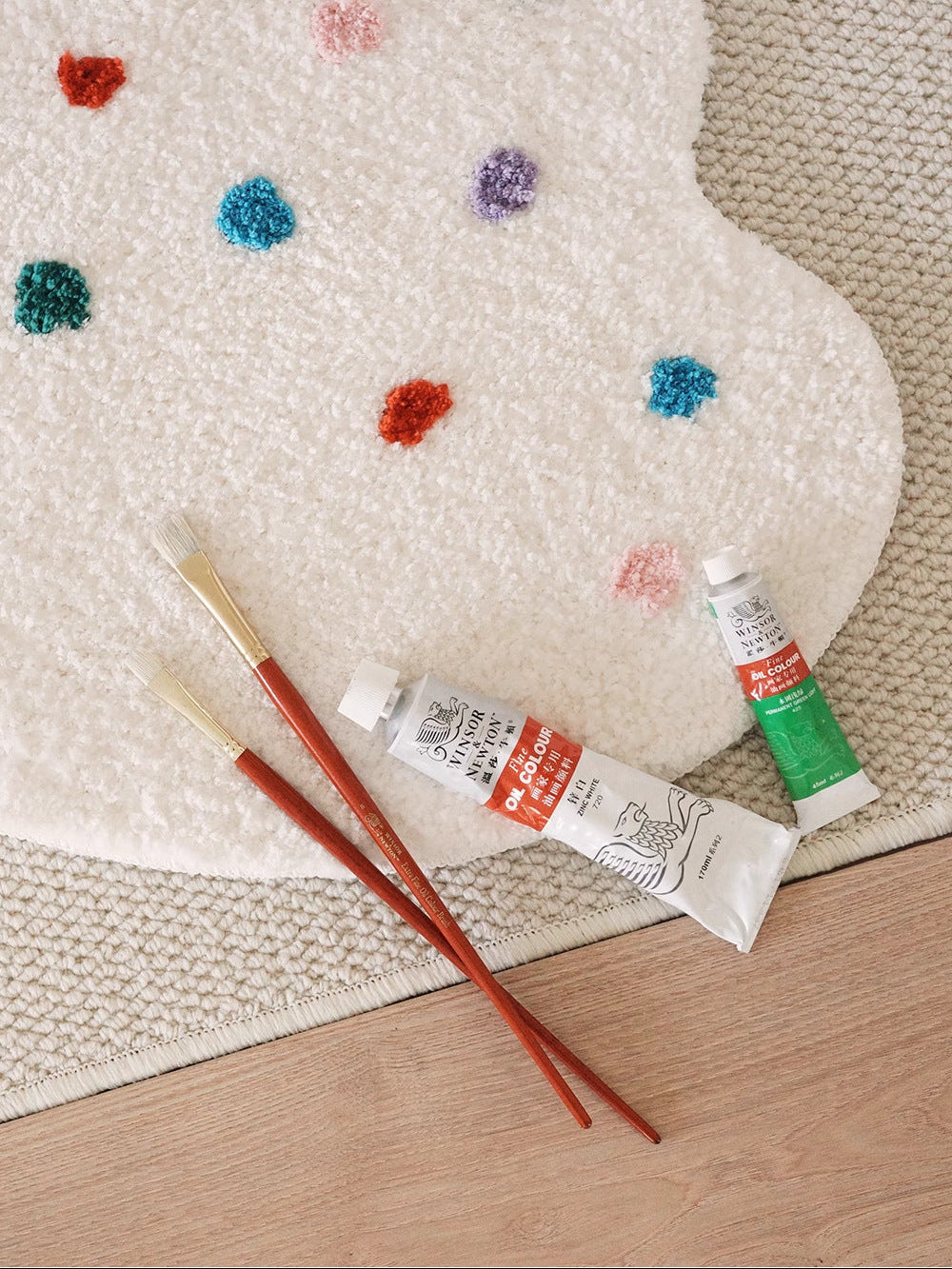 Soft Confetti Palette Rug Berriscent