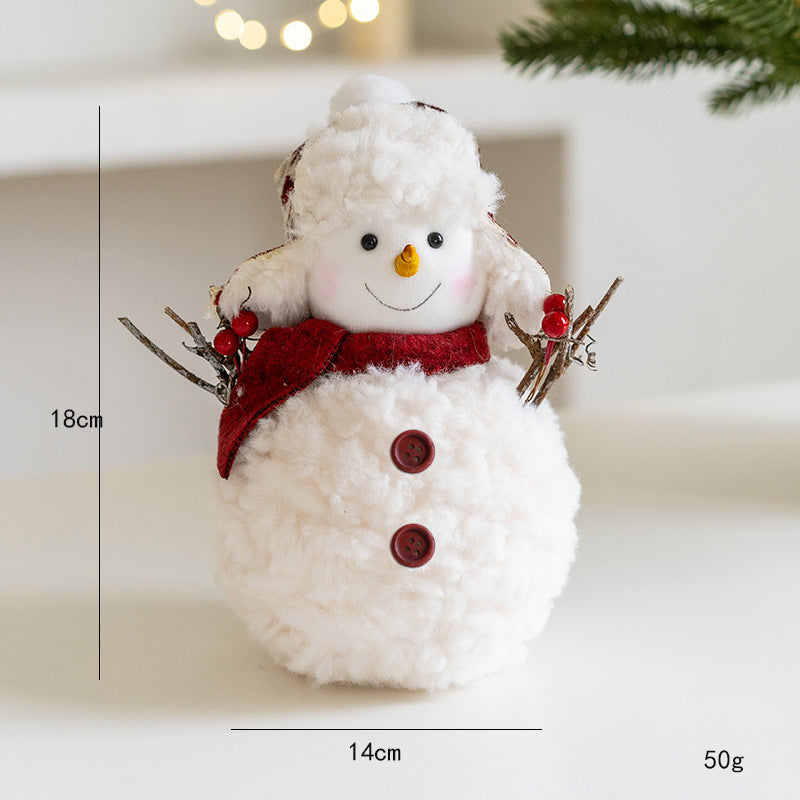 Snowman Family Decoration Set