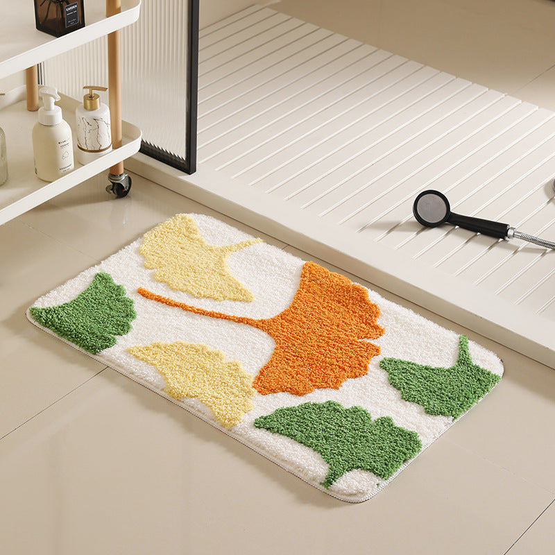 Abstract Tufted Bath Mat Berriscent