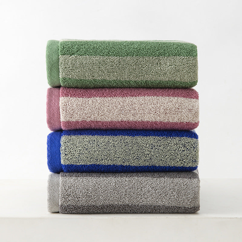 Classic Stripe Pure Cotton Hand Towel – Effortless Style and Everyday Comfort Berriscent