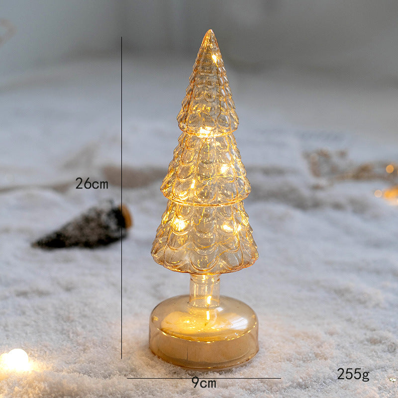 Christmas Glass Tree LED Collection – 12 Styles