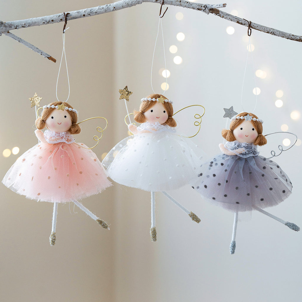 Fairy Doll Christmas Ornaments Berriscent