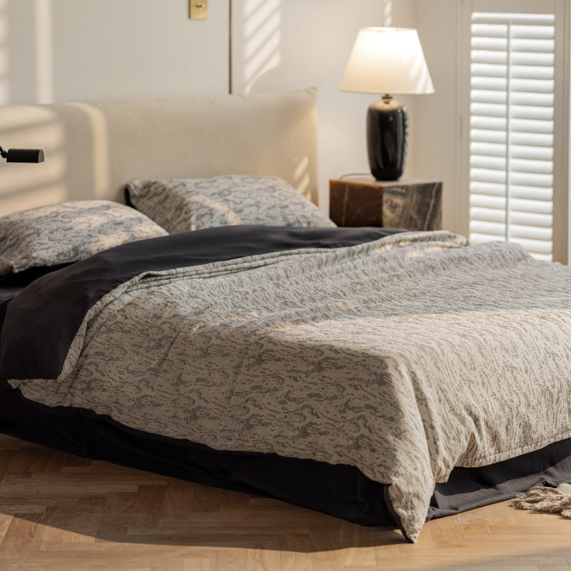 Thickened Pure Cotton Four-Piece Bedding Set Berriscent