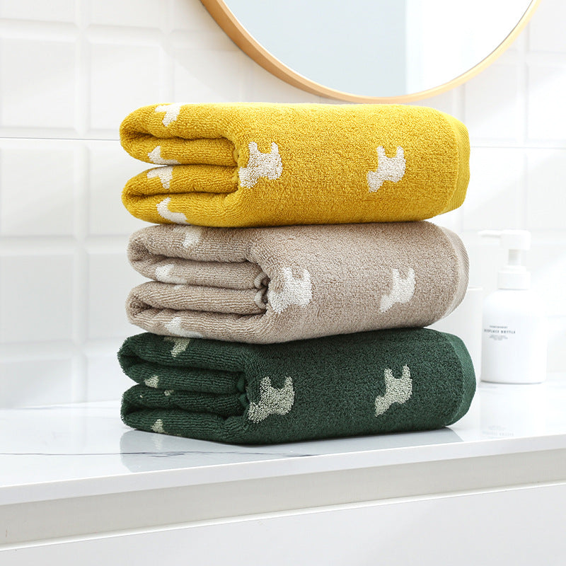 Pony Weave Cotton Towel Berriscent