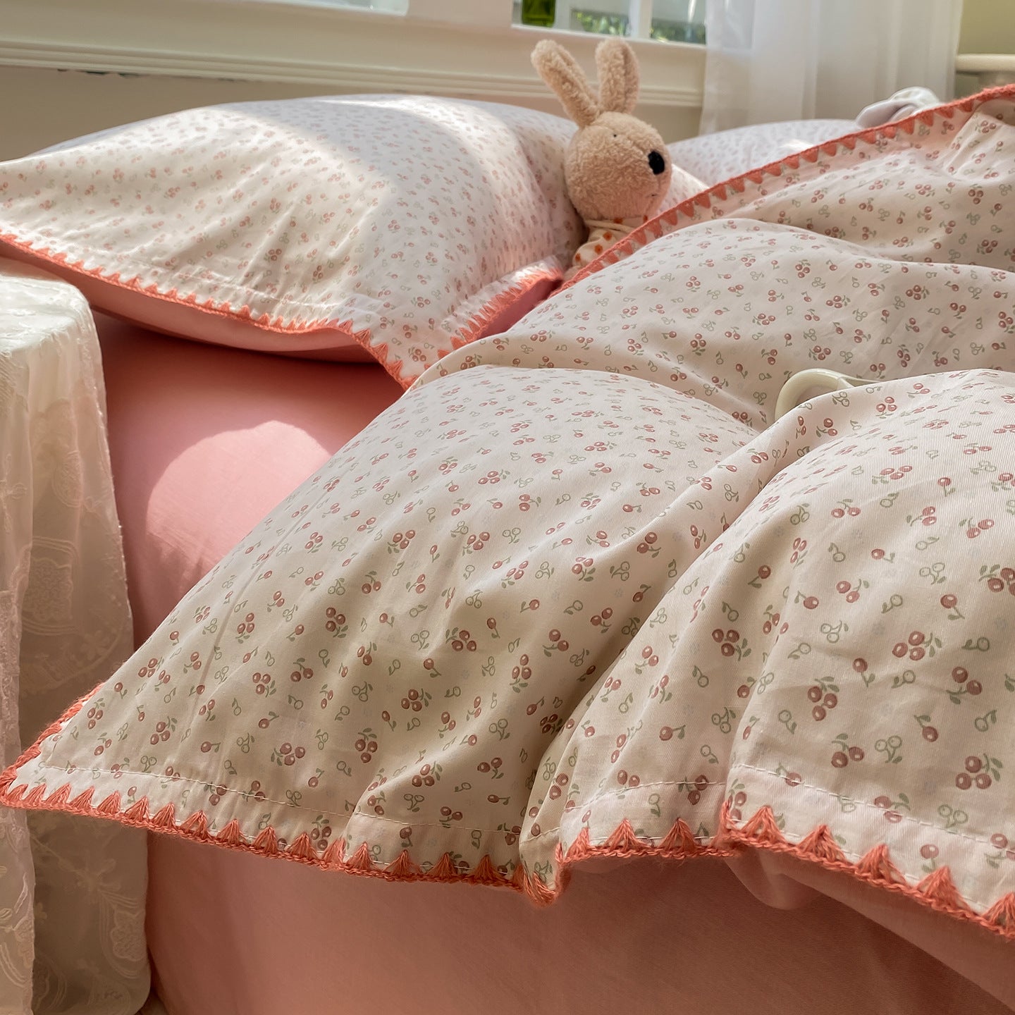 Playful Countryside Bedding Set (4-Piece Pure Cotton Set) Berriscent