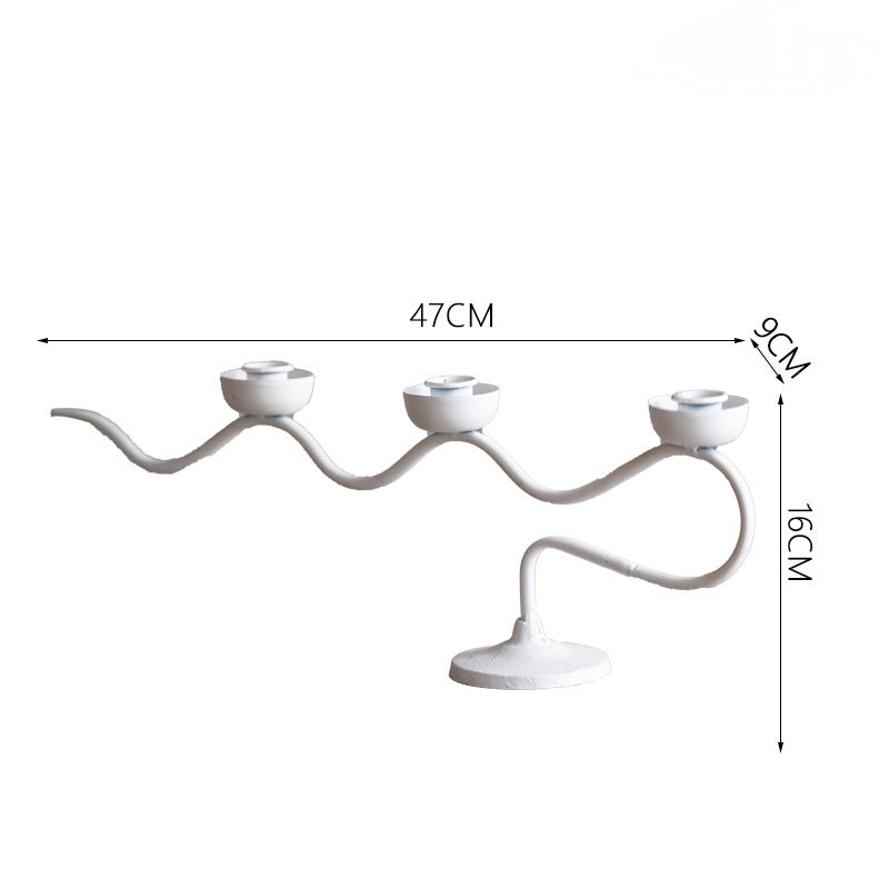 Wavy Trio Candle Holder Berriscent