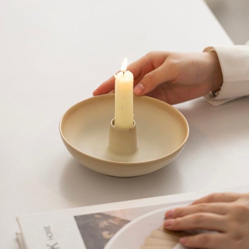 Pure Balance Ceramic Candle Holder Berriscent