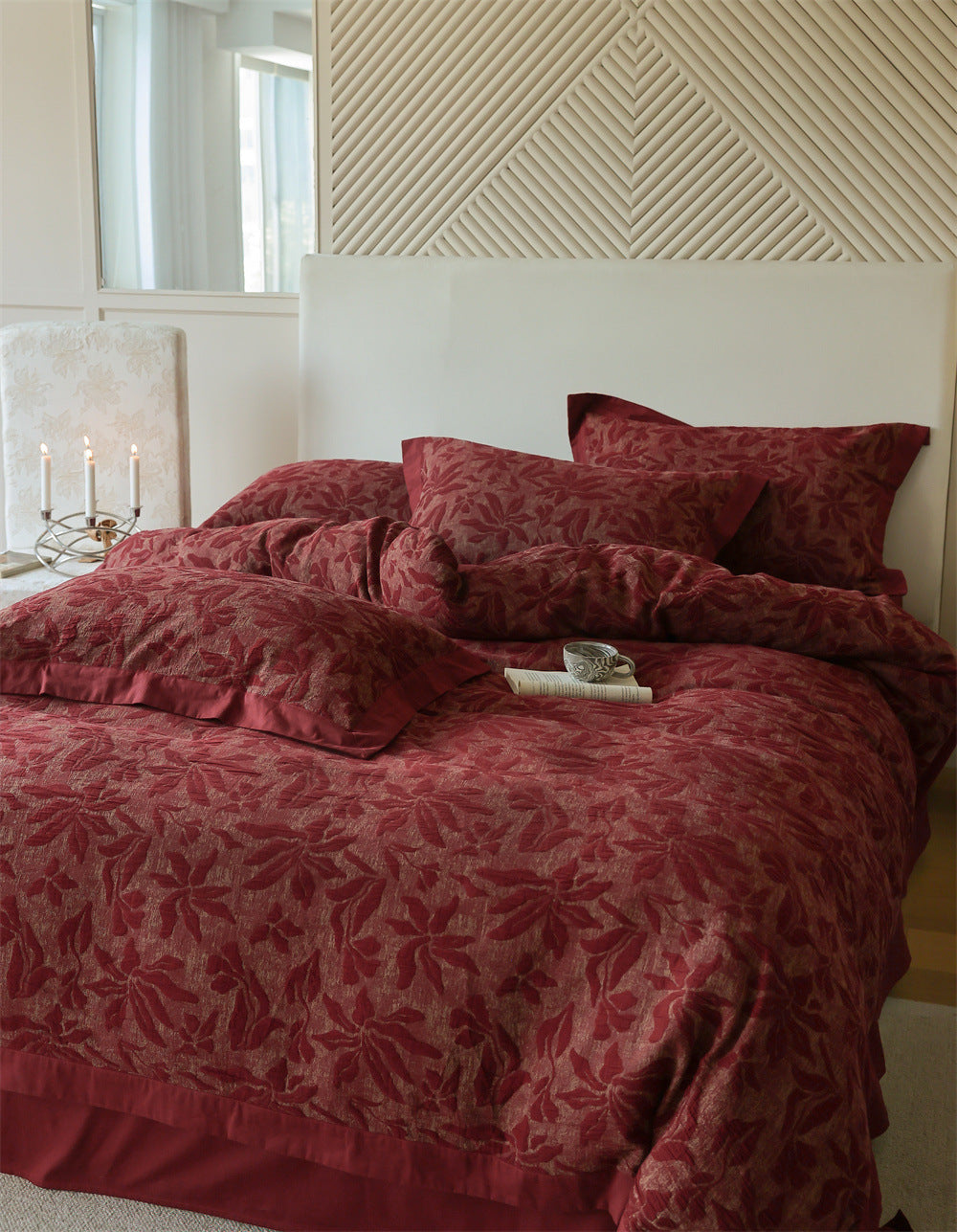 Imperial Bloom Pure Cotton High-End Bedding Set Berriscent