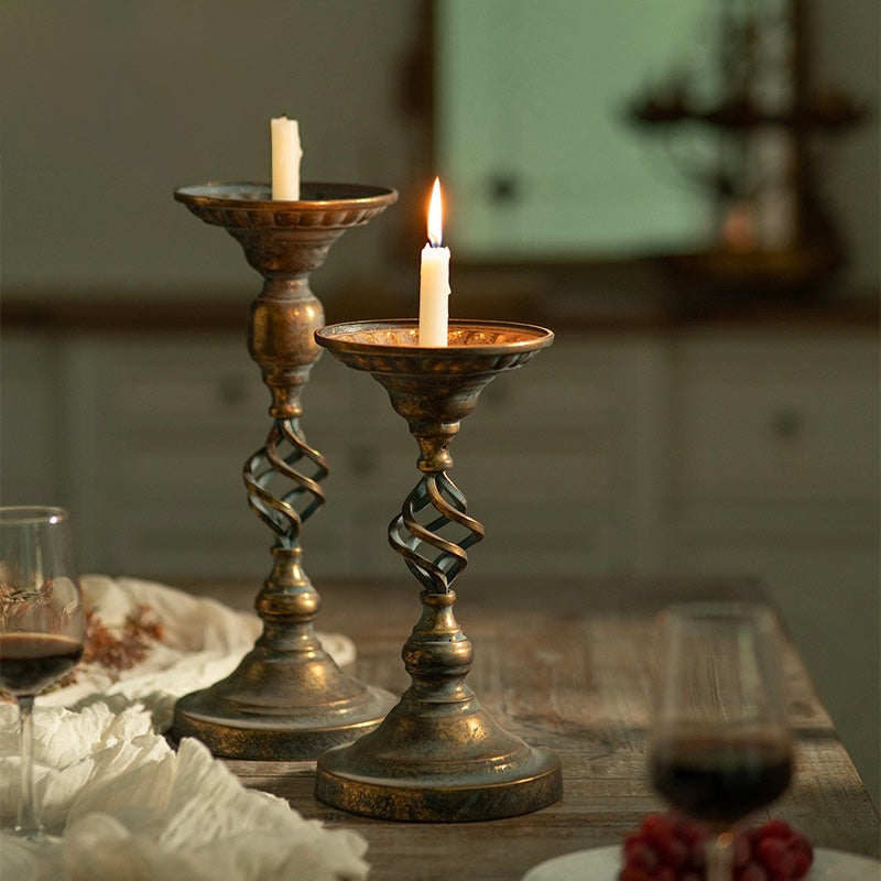 The Elysian Spiral Candle Holders Berriscent