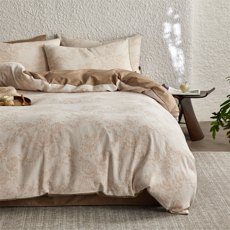 The Rose Garden | 40s Double-Jacquard Cotton Bed Linen