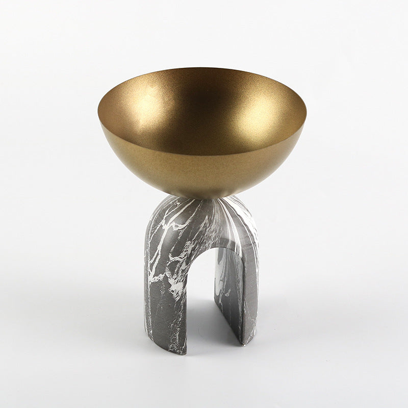 Marble Arc Base Mini Decorative Bowl Berriscent
