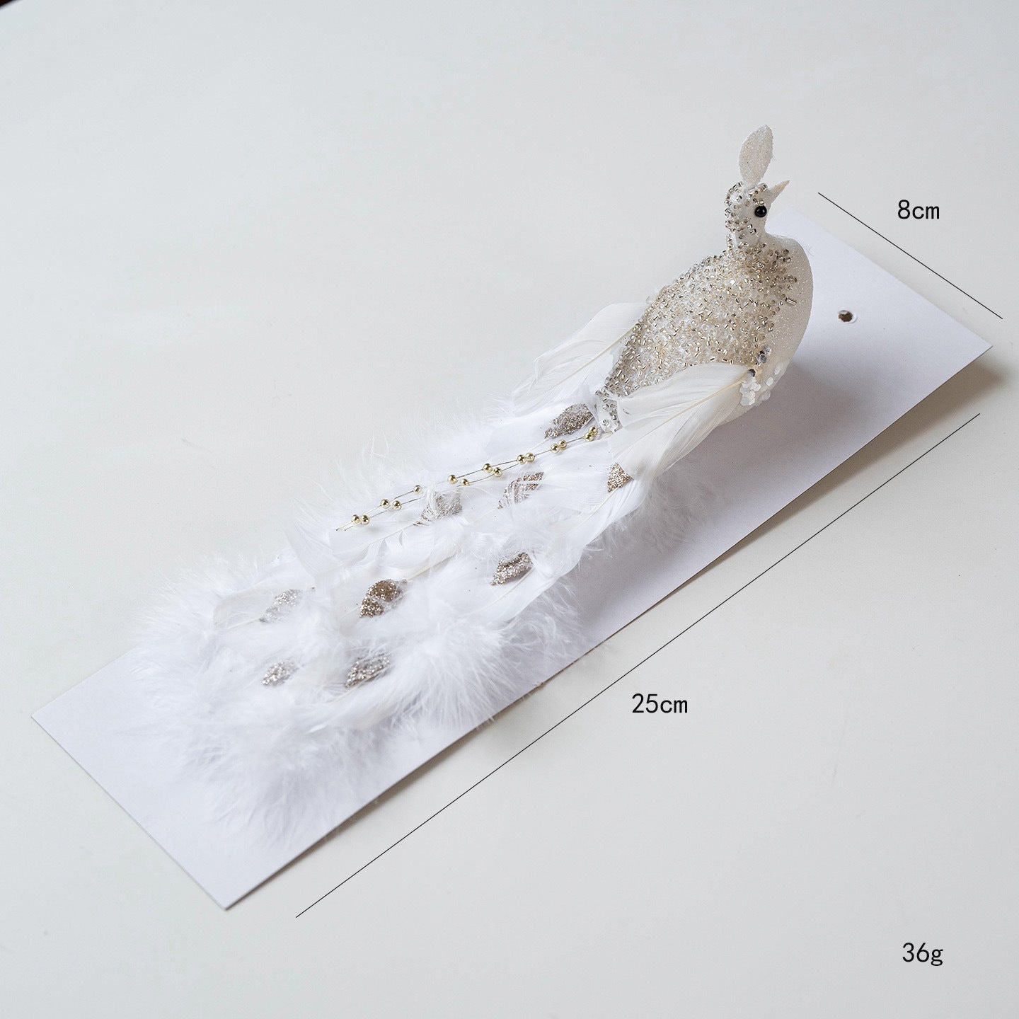 Christmas Luxury Bird & Peacock Ornament Collection