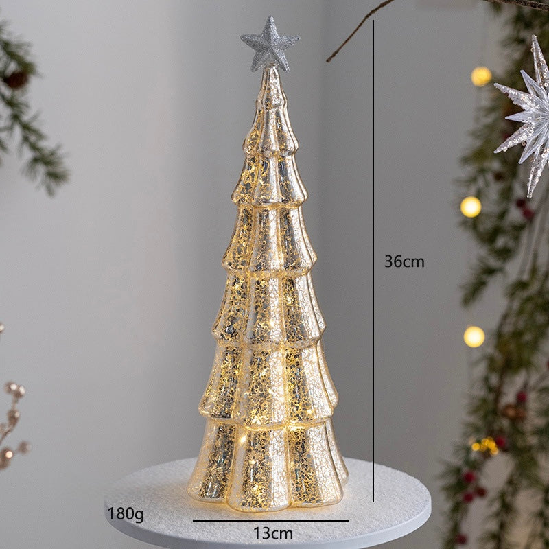 Christmas Glass Tree LED Collection – 12 Styles