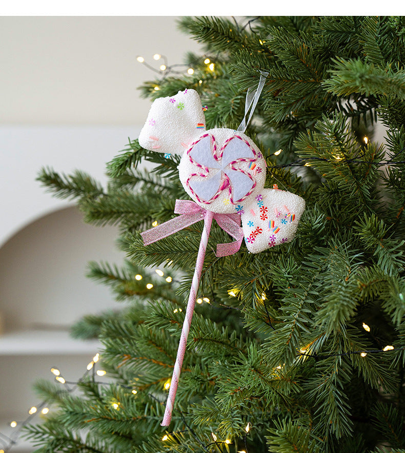 Candyland Christmas Ornament Set – 6 Pieces Beriscent