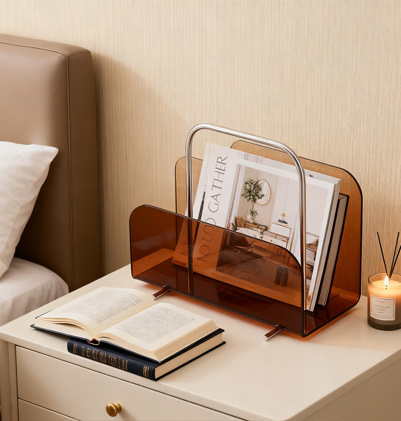 Aurora Acrylic Magazine Holder Berriscent