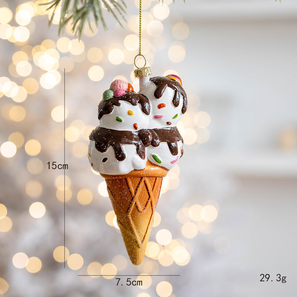 Christmas Pastry & Sweets Ornaments Set