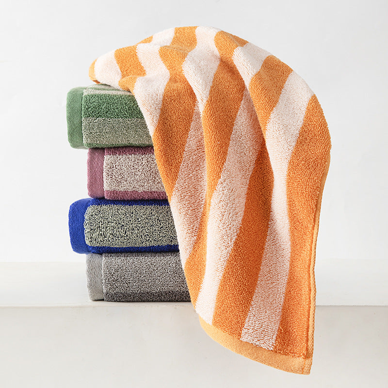 Classic Stripe Pure Cotton Hand Towel – Effortless Style and Everyday Comfort Berriscent