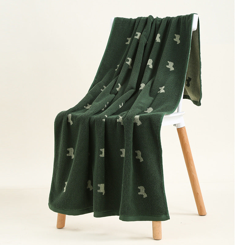 Pony Weave Cotton Towel Berriscent