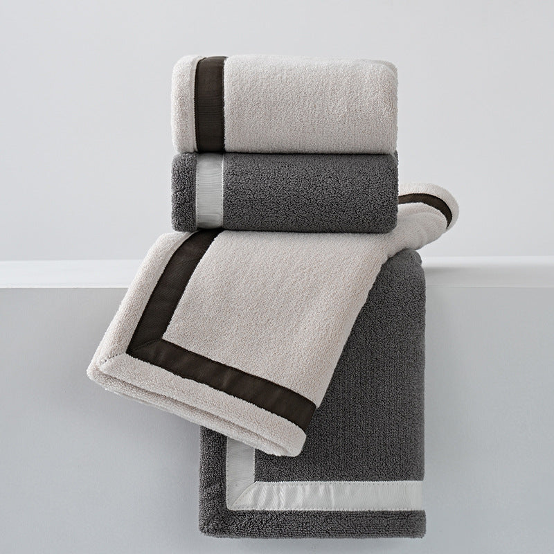 Pure Edge Antibacterial Cotton Towel Berriscent