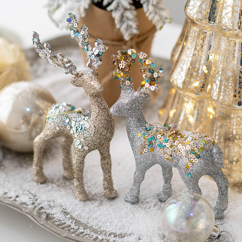 Crystal Glimmer Reindeer Figurine Berriscent