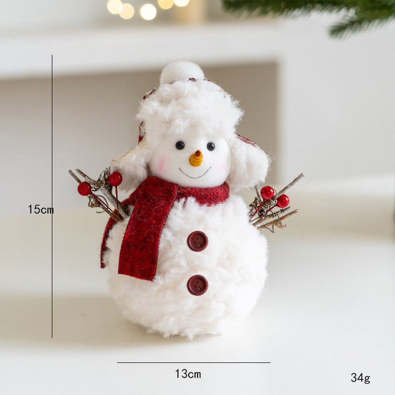 Snowman Family Decoration Set