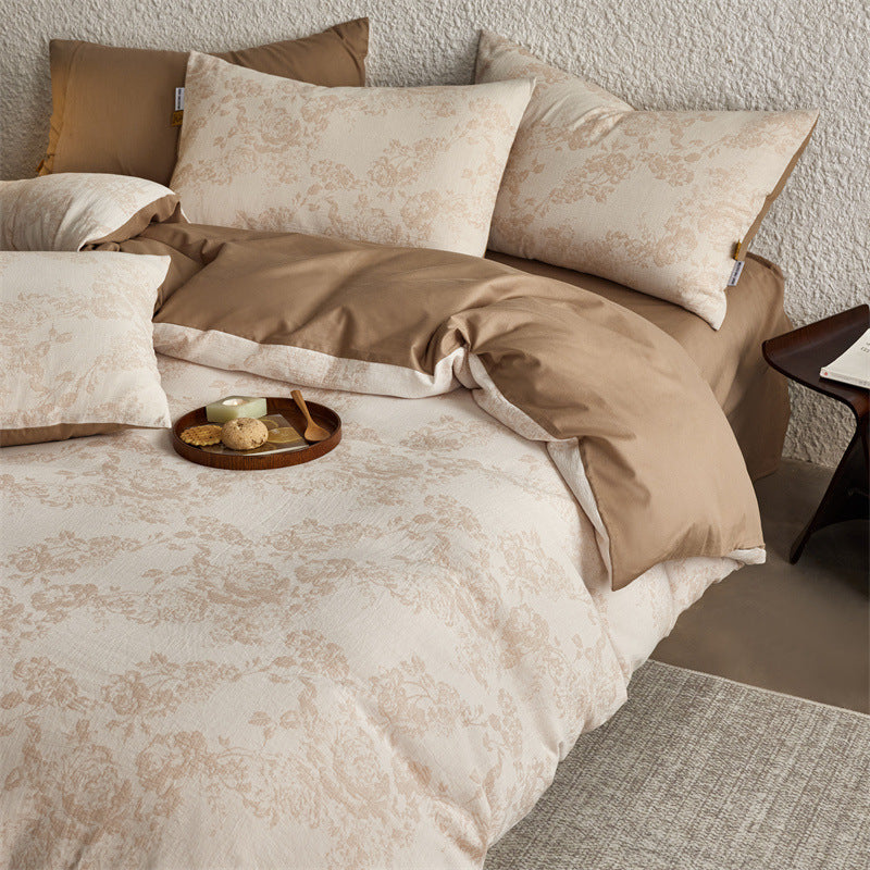 The Rose Garden | 40s Double-Jacquard Cotton Bed Linen