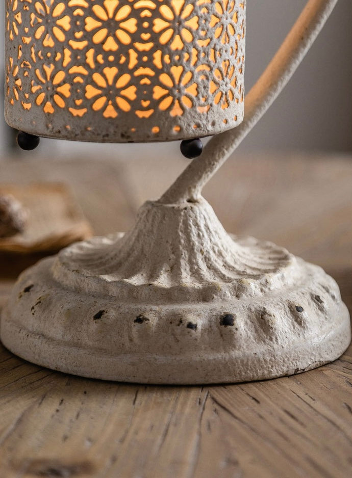 Vintage Scroll Lantern Stand Berriscent