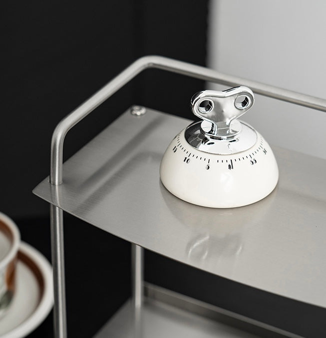 Stainless Steel Countertop Organizer – Two-Tier Design Berriscent