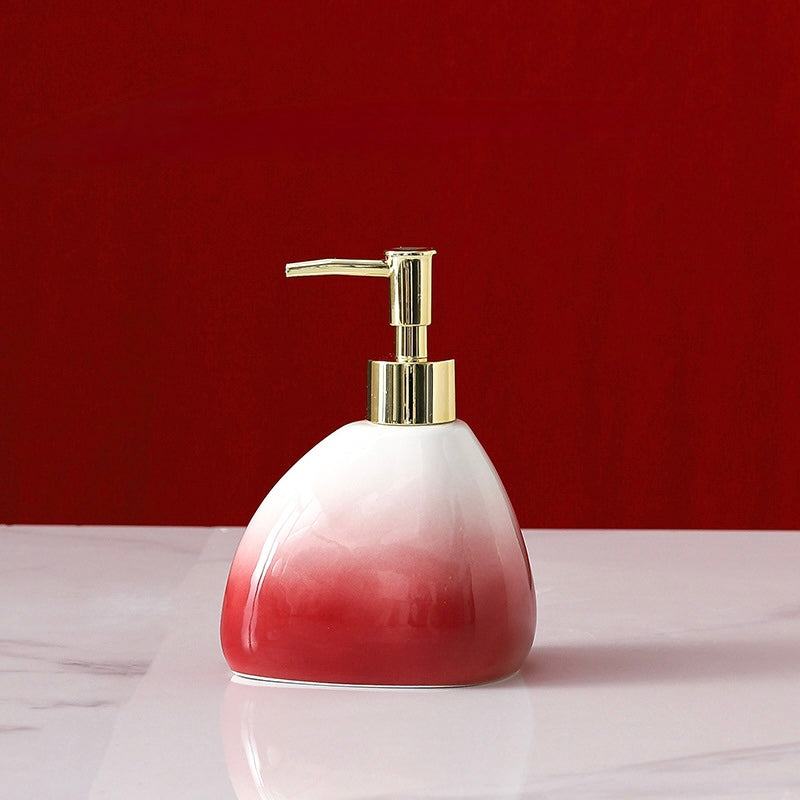 Crimson Fade Ceramic Bathroom Collection Berriscent