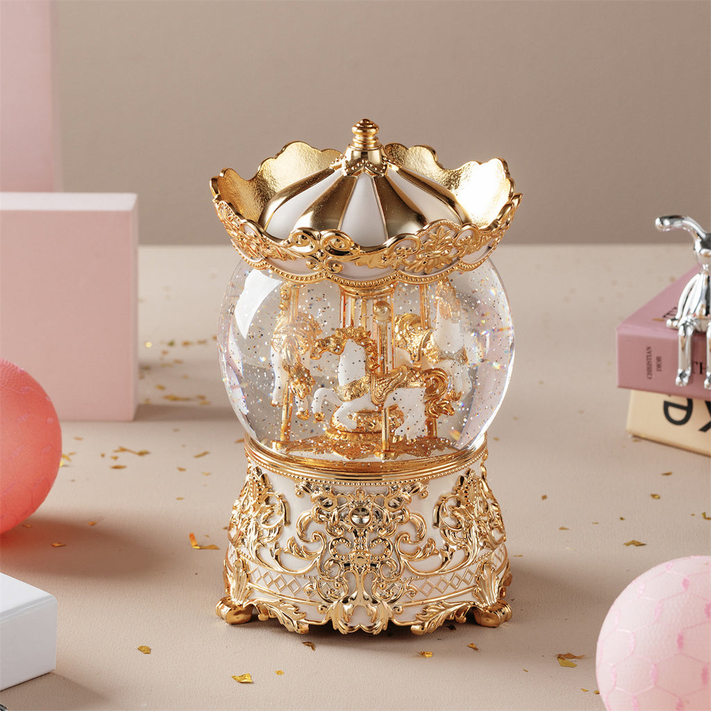 Enchanted Rotating Musical Carousel Berriscent