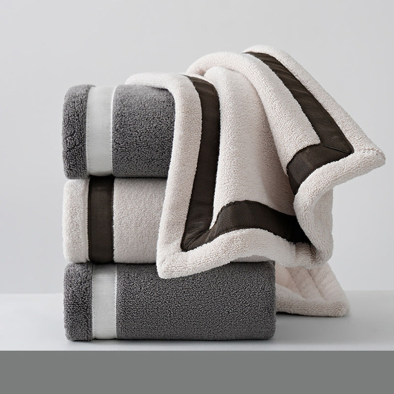 Pure Edge Antibacterial Cotton Towel Berriscent