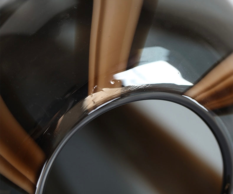 Cascade Smoke Striped Glass Vase Collection Berriscent