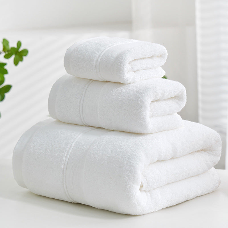 Luxury Combed Cotton Bath Towel Set – 500g Thick Plush Comfort Berriscent