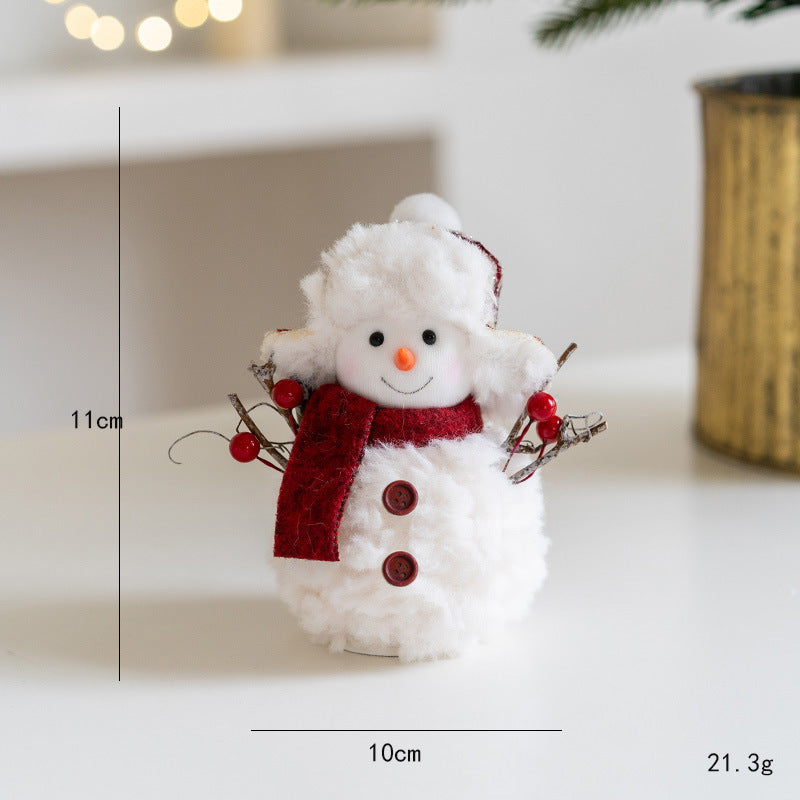 Snowman Family Decoration Set
