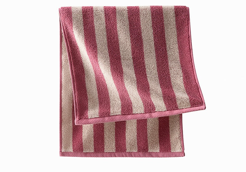 Classic Stripe Pure Cotton Hand Towel – Effortless Style and Everyday Comfort Berriscent