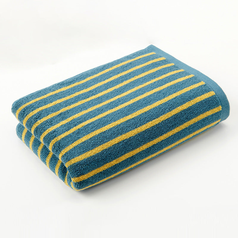 Soft Cotton Striped Hand Towel  Berriscent