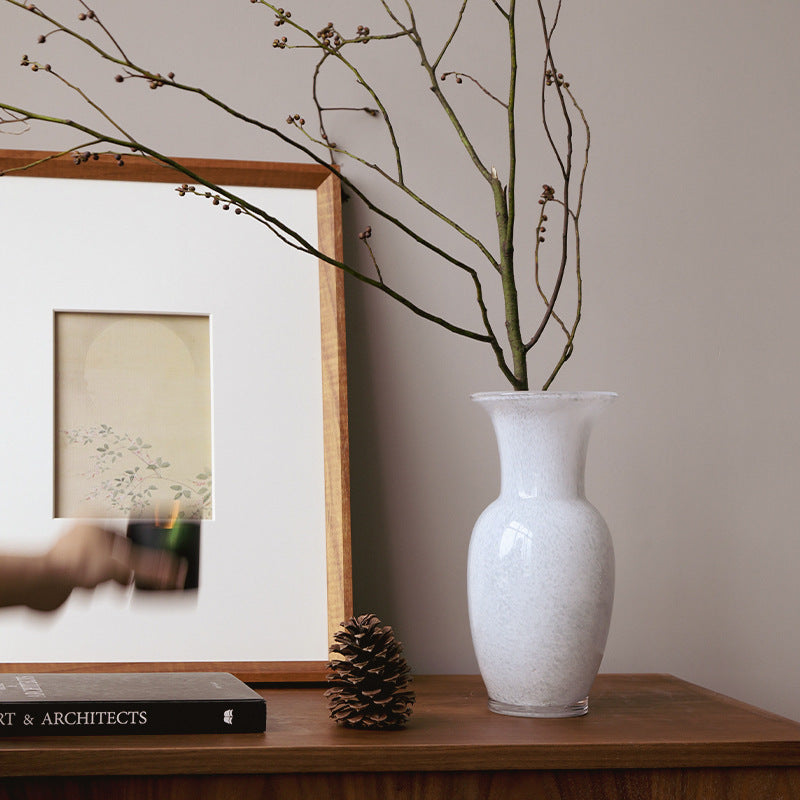 Aurora Frost Glass Vase Collection Berriscent