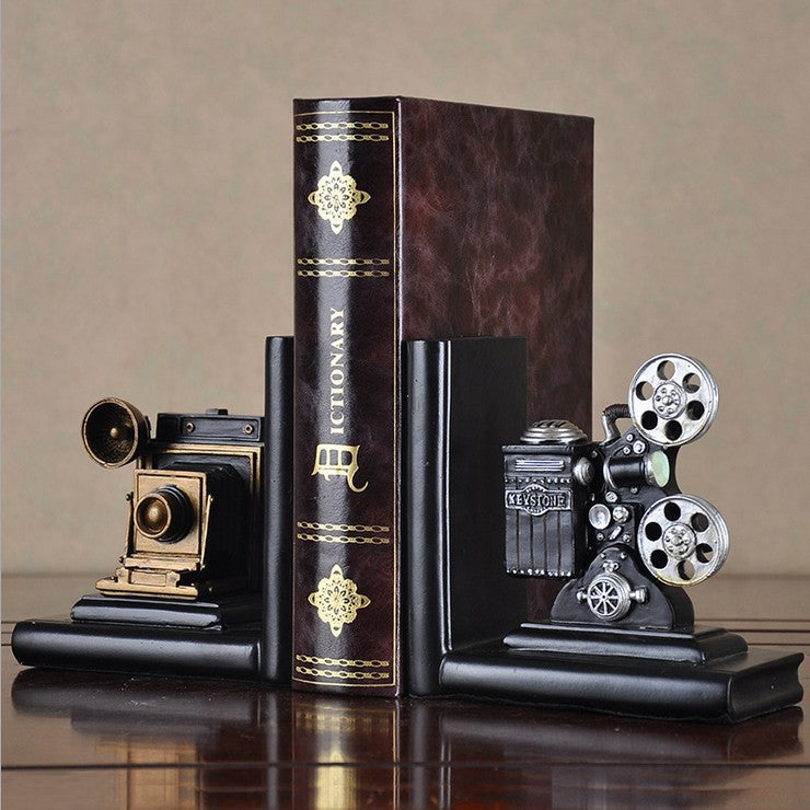 Retro Nostalgic Film Bookends Berriscent