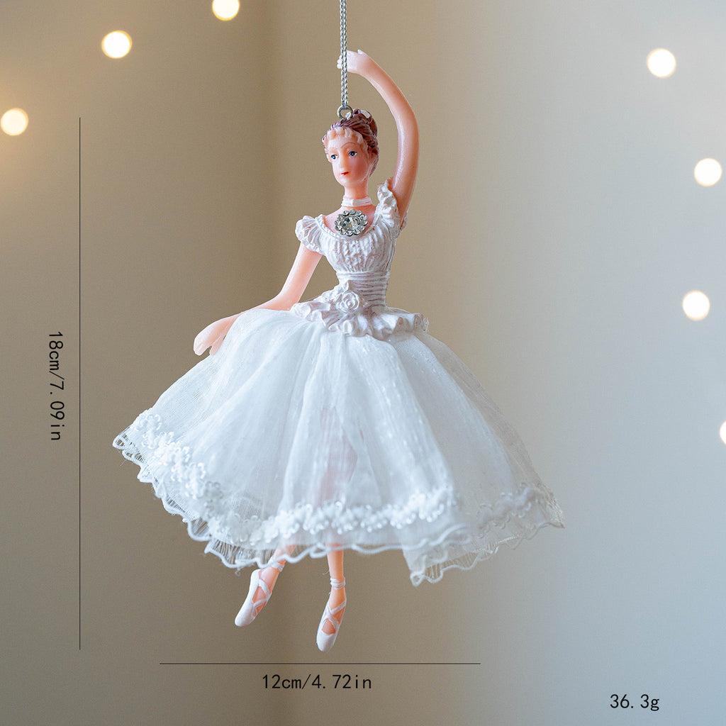 Elegant Ballerina Hanging Ornament
