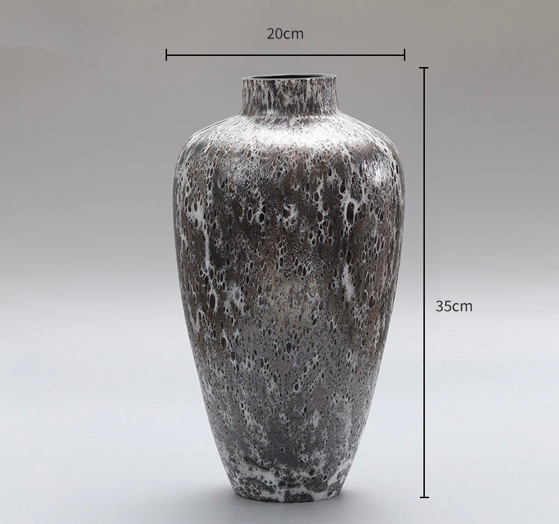 Lunar Stone Art Glass Vase Berriscent