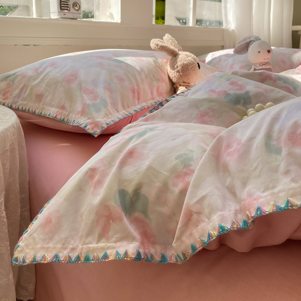 Playful Countryside Bedding Set (4-Piece Pure Cotton Set) Berriscent