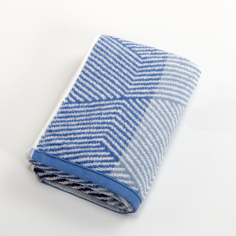 Geometric Weave Pure Cotton Hand Towel – Modern Texture, Everyday Luxury Berriscent