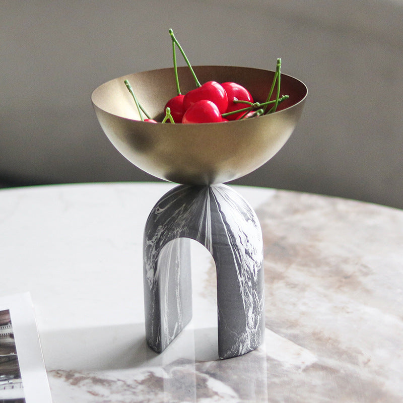 Marble Arc Base Mini Decorative Bowl Berriscent