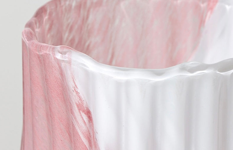 Sandy Marble Glass Vase Berriscent