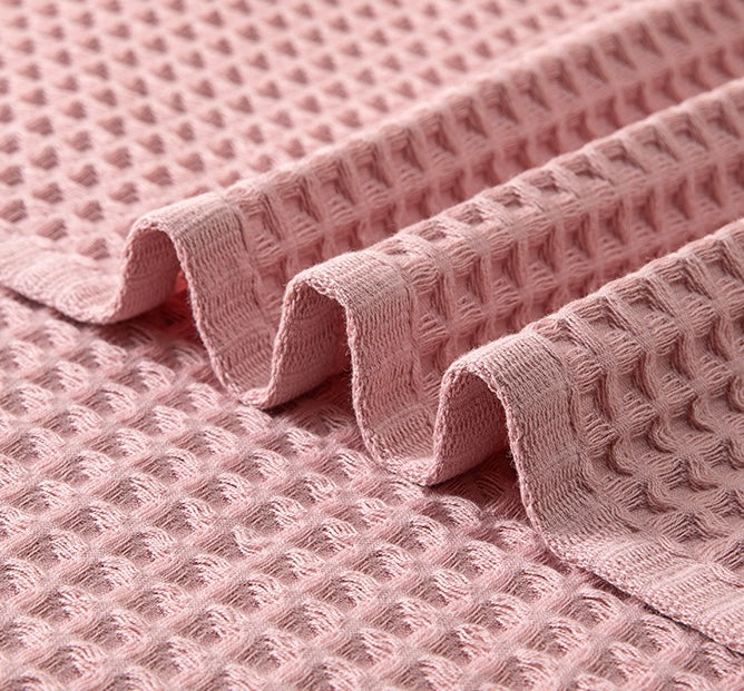 Waffle Weave Cotton Bath Towel Berriscent