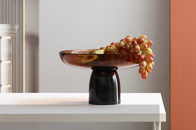 Aurelia Pedestal Glass Bowl Collection Berriscent