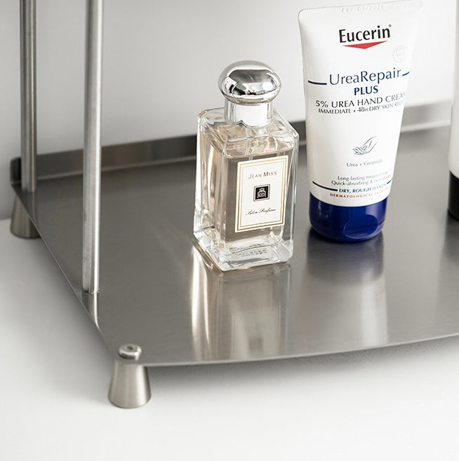 Stainless Steel Countertop Organizer – Two-Tier Design Berriscent