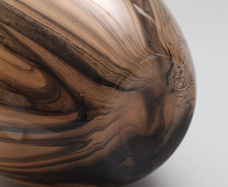 Marbled Glass Art Vase Collection Berriscent