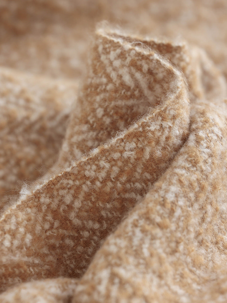 Nordic Softline Woven Throw Blanket Berriscent