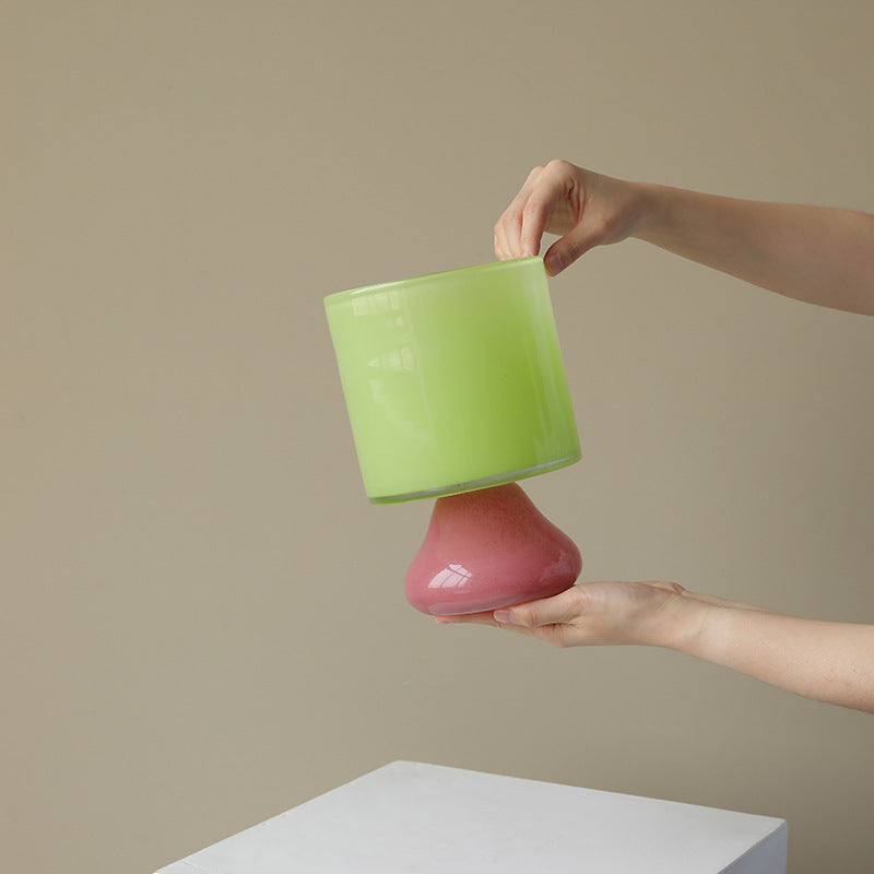 Eden Bloom Pedestal Glass Vase Berriscent